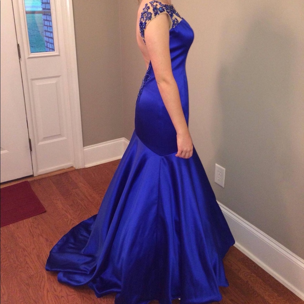 Royal Blue Formal Gown!